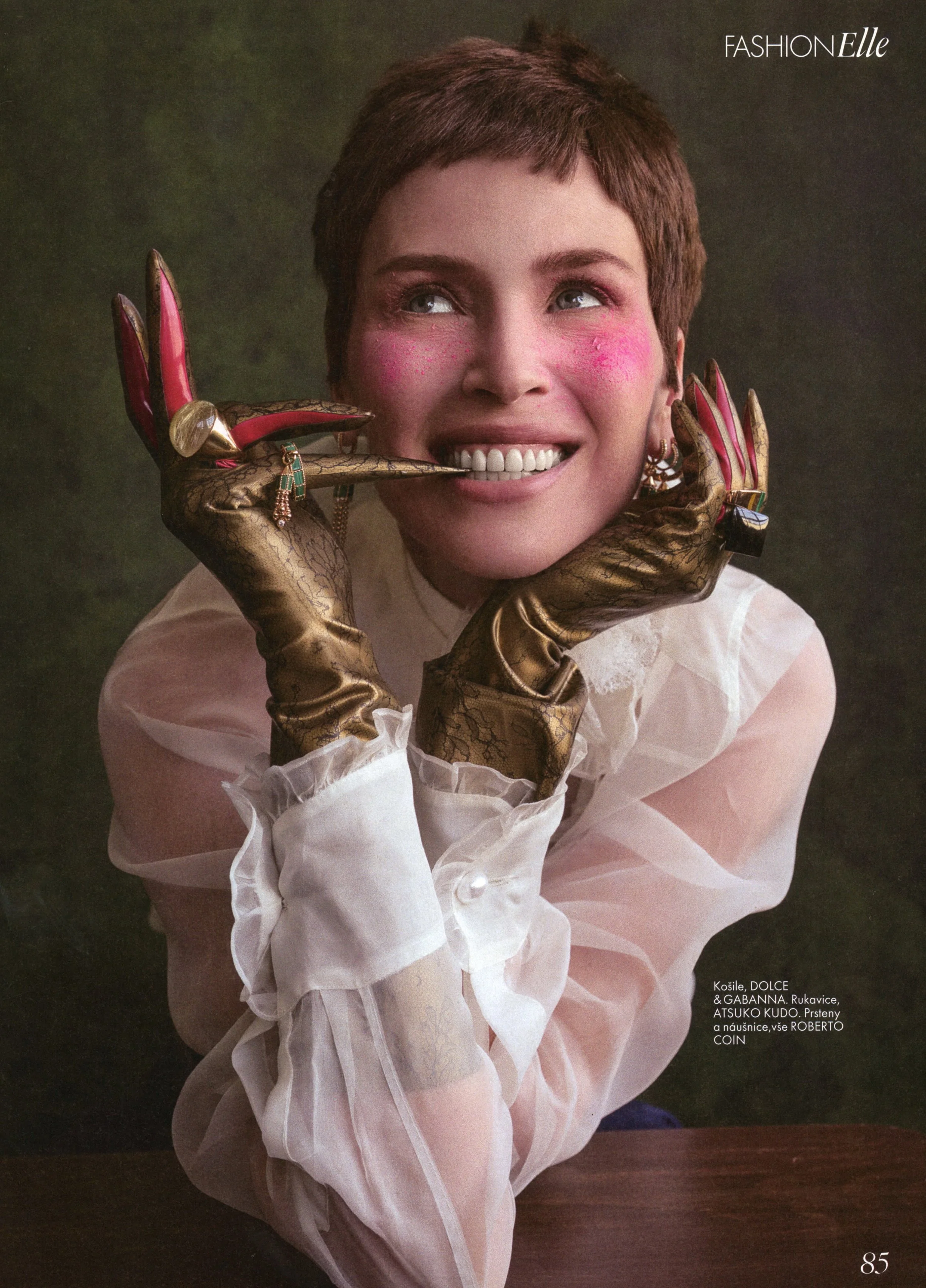 Daniela Pestova - elle cz 2024 — The Model CoOp